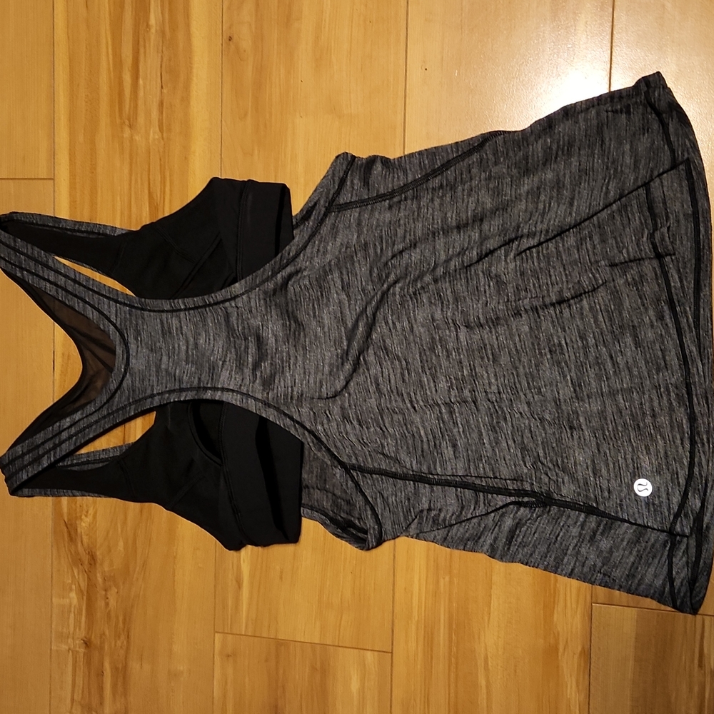 Lululemon Tank with sports bra